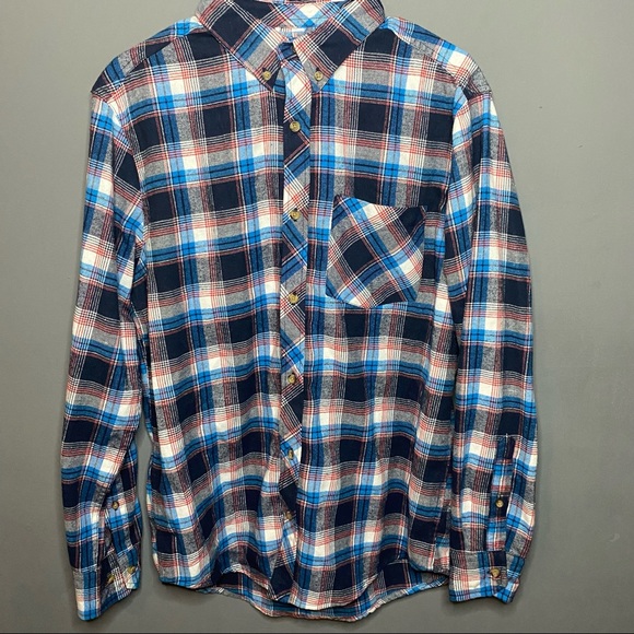 One Day Away Other - One Day Away Button Down Flannel